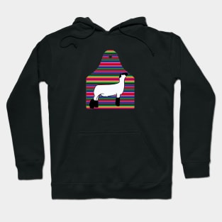 Serape Ear Tag - Market Lamb 2 - NOT FOR RESALE WITHOUT PERMISSION Hoodie